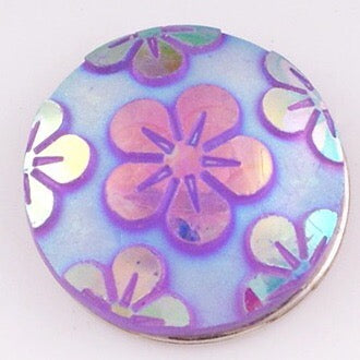 Kaleidoscope Flowers 18 mm Snap (4 Colour Choices)