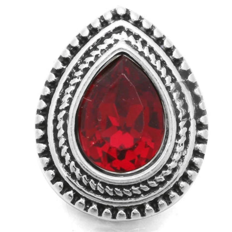 Tear Drop 12 mm Snap (Available in 3 Colours)