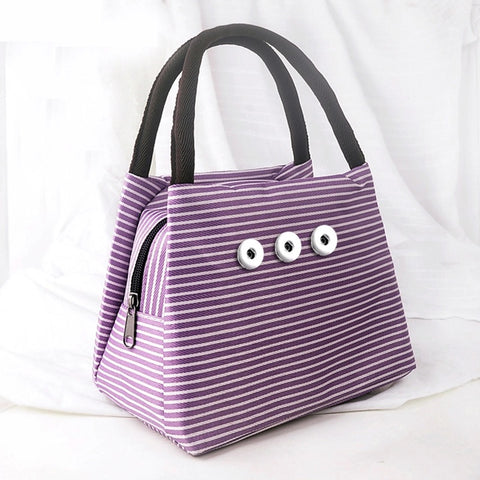 Summer Fun Purse For 18 mm Snaps (5 colour choices)