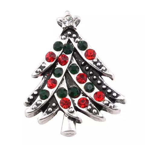 O Christmas Tree 18 mm Snap (Available In 2 Colour Choices)