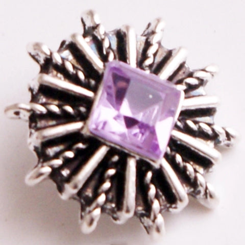 Star Light In Purple 12 mm Snap