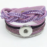 Twist Of Summer Bracelet for 18 mm Snap (4 colour choices)