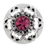 Fancy Flower 18 mm Snap (2 colour choices)