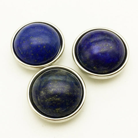 Genuine Sodalite 18 mm Snap