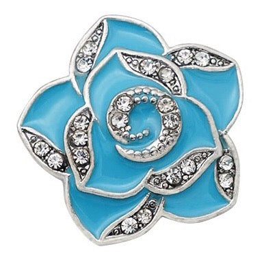 Pinwheel Flower 18 mm Snap (2 Colour Choices)