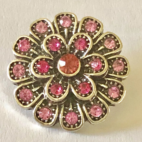 Pink Pizzaz 18 mm Snap
