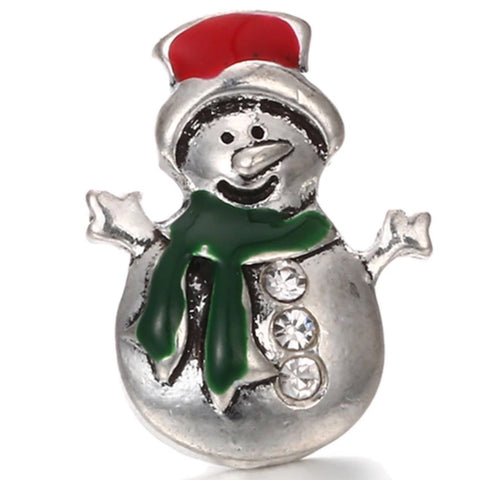 Frosty The Snowman 18 mm Snap ( 2 colour choices)