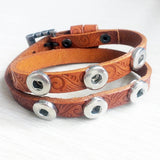 Filigree Fun Bracelet for 12 mm Snaps (2 colour choices)