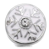 Classic Snowflake 12 mm Snap (2 Colour Choices)