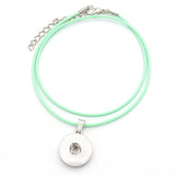 Light and Lovely Necklace for 18 mm Snap (5 Colour Choices)