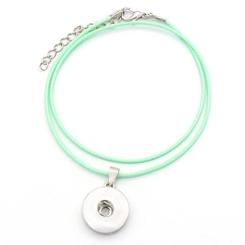 Light and Lovely Necklace for 18 mm Snap (5 Colour Choices)