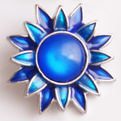 Ocean Sunburst 18 mm Snap