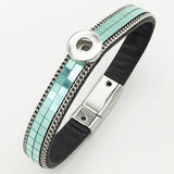 Mirror Mirror Bracelet for 12 mm Snap ( 4 Colour Choices)