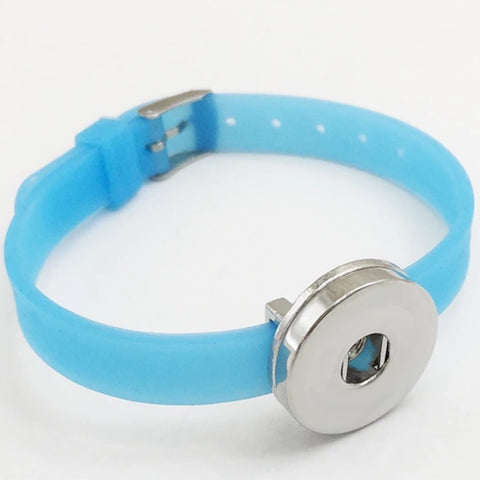 Shuga Kid Silicone Bracelet for 18 mm Snap (4 colour choices)