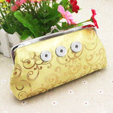Fanciful Clutch Wallet/Purse for 18 mm snaps (2 colour choices)
