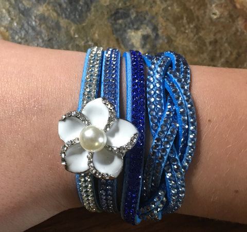 Twist Of Summer Bracelet for 18 mm Snap (4 colour choices)