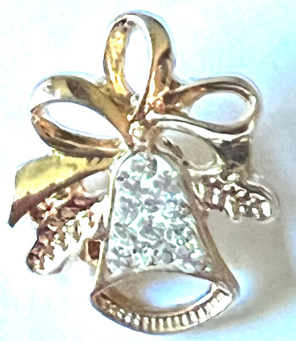 Holiday Bell - White 18 mm Snap