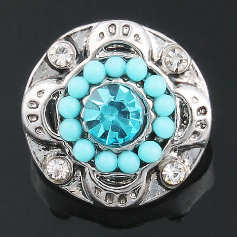 Retro In Blue 12 mm Snap