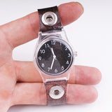 Jelly Watches for 12 mm  or 18 mm Snaps (3 colour choices)