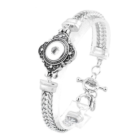 Retro Bracelet for 12 mm Snap