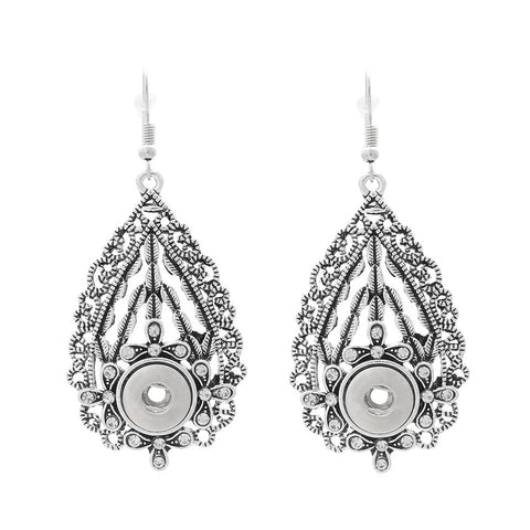 Falling Leaves Earrings for 12 mm Snaps