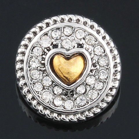 Diamond Love 12 mm Snap