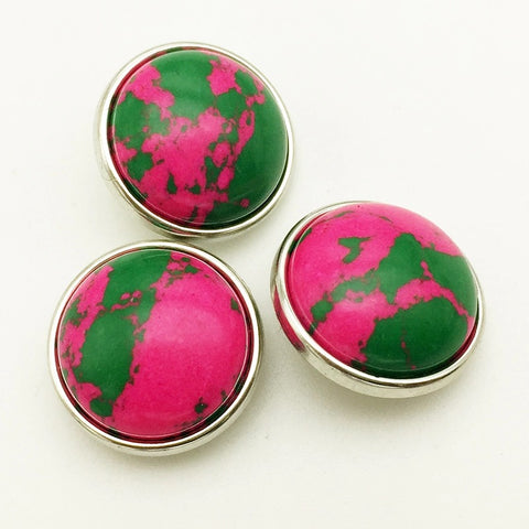 Genuine Zoisite 18 mm Snap