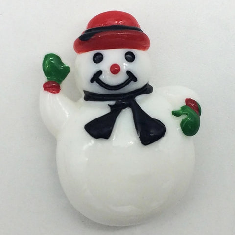 Snowman 18 mm Snap