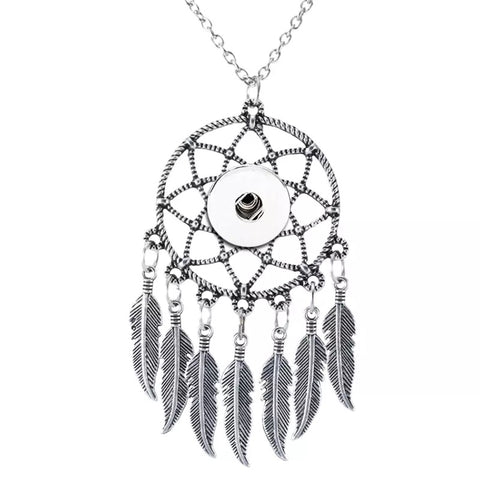 Dream Catcher Pendant For 18mm Snap