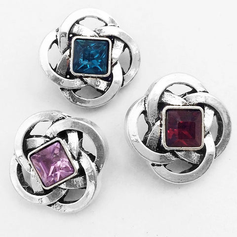 Celtic Knot 18 mm Snap (Available in 3 colours)