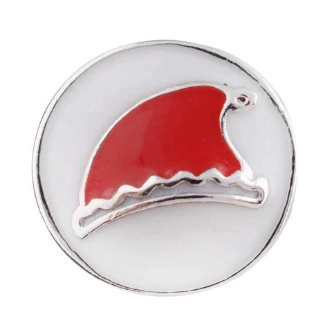 Santa Hat 12 mm Snap