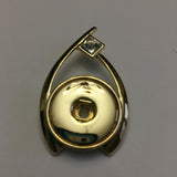 Forever Yours Pendant for 18 mm Snap (2 colour choices)