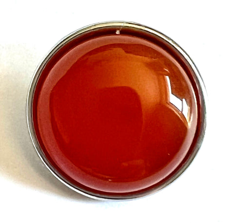 Genuine Amber 18 mm Snap