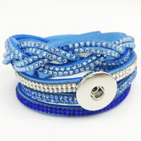 Twist Of Summer Bracelet for 18 mm Snap (4 colour choices)
