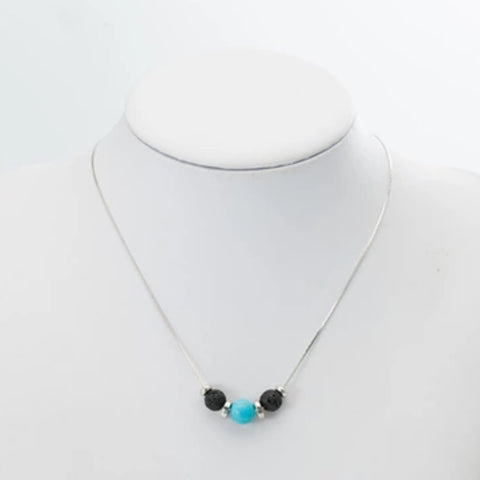 Turquoise Aromatherapy Necklace