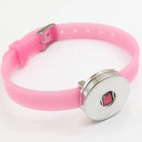 Shuga Kid Silicone Bracelet for 18 mm Snap (4 colour choices)