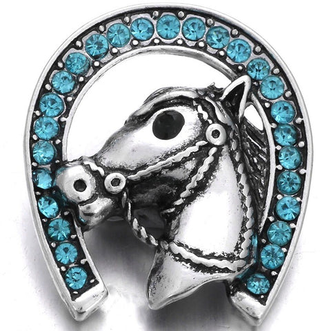 Lucky Horse 20 mm Snap (available in 2 colours)