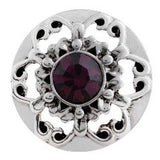 Fancy Flower 18 mm Snap (2 colour choices)