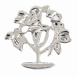 Tree of Life Slide Charm - Silver