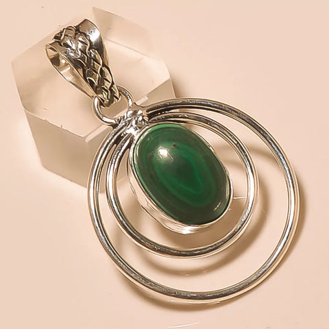 Green Malachite Pendant