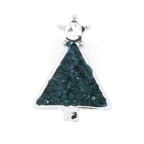 Christmas Tree with Star - Green 18 mm Snap