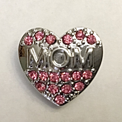 I Love Mom 18 mm Snap