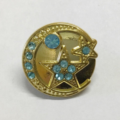 Golden Starry Nights 18 mm Snap