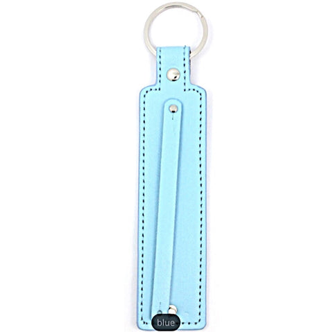 Slide Charm Key Chain (for 8 mm slide charms) - Blue