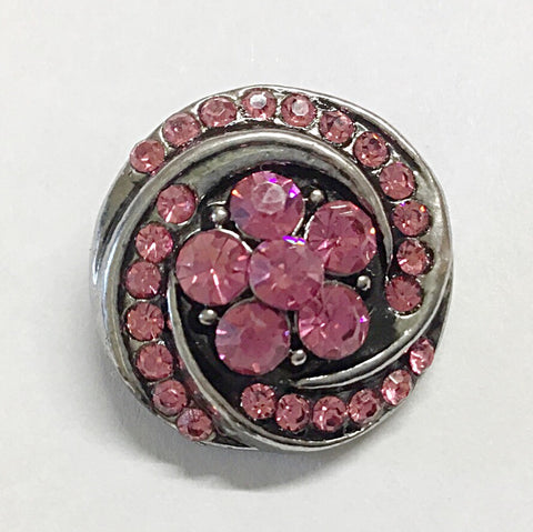 Whirlpool Flower 18 mm Snap (4 Colour Choices)