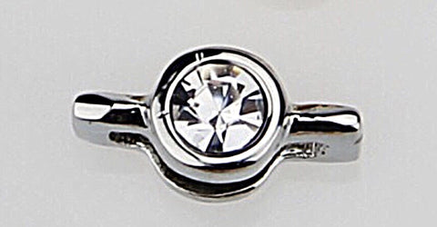 Diamond Dazzle Slide Charm -Silver