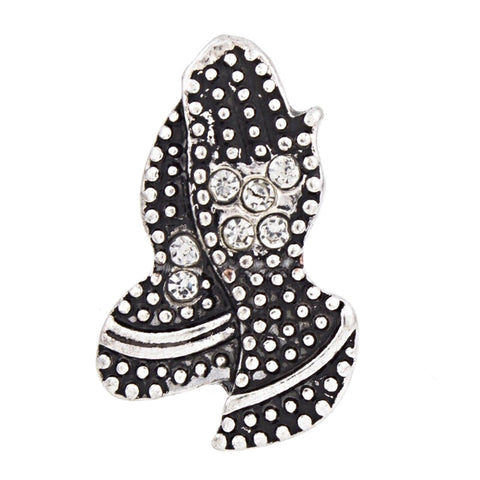 Praying Hands 18 mm Snap