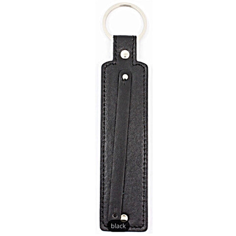 Slide Charm Key Chain (for 8 mm slide charms) - Black