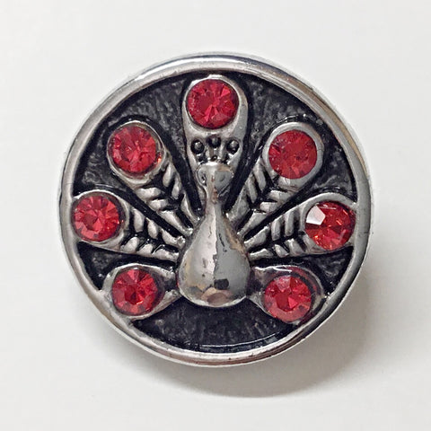 Peacock 18 mm Snap