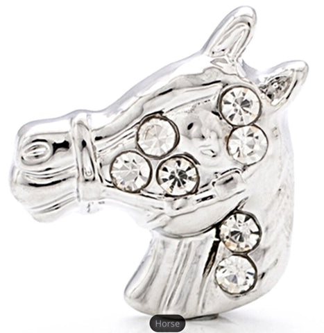Horse Head 18 mm Snap